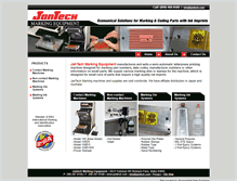 Tablet Screenshot of jantech.com
